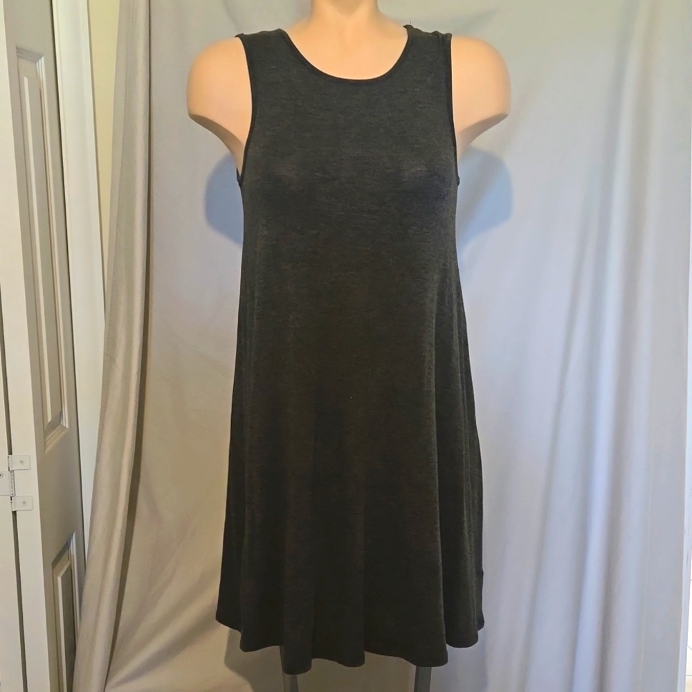 Gray lightweight tank dress, NEW